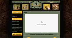Desktop Screenshot of maverickblinds.com